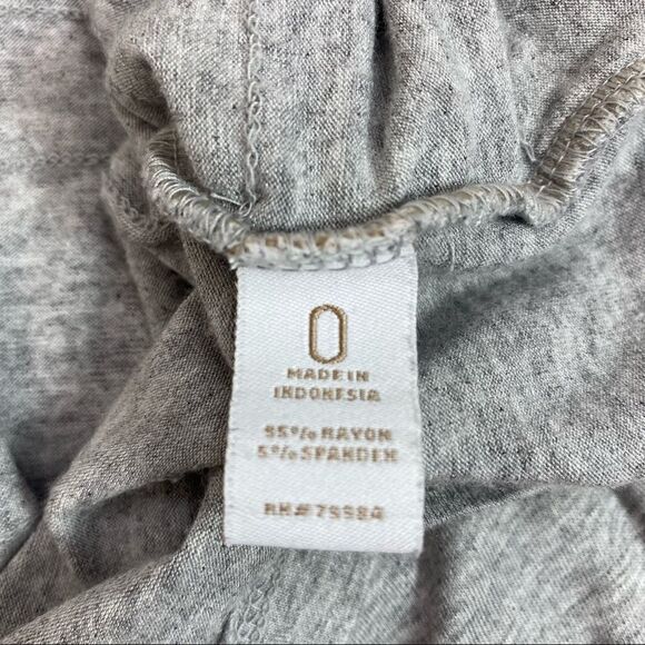 Chico’s Tiered Front Jersey Knit Tank Top Gray - Picture 9 of 10